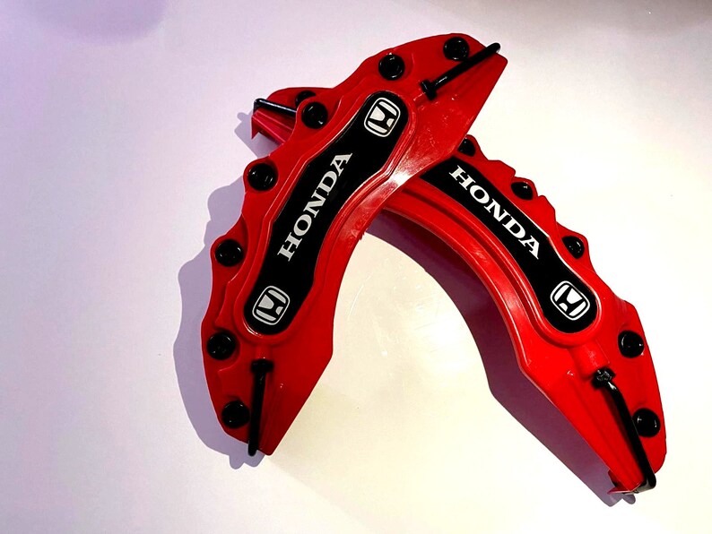 4Pcs Honda Brake Caliper Cover Red Car Accessories Gift Civic Etsy