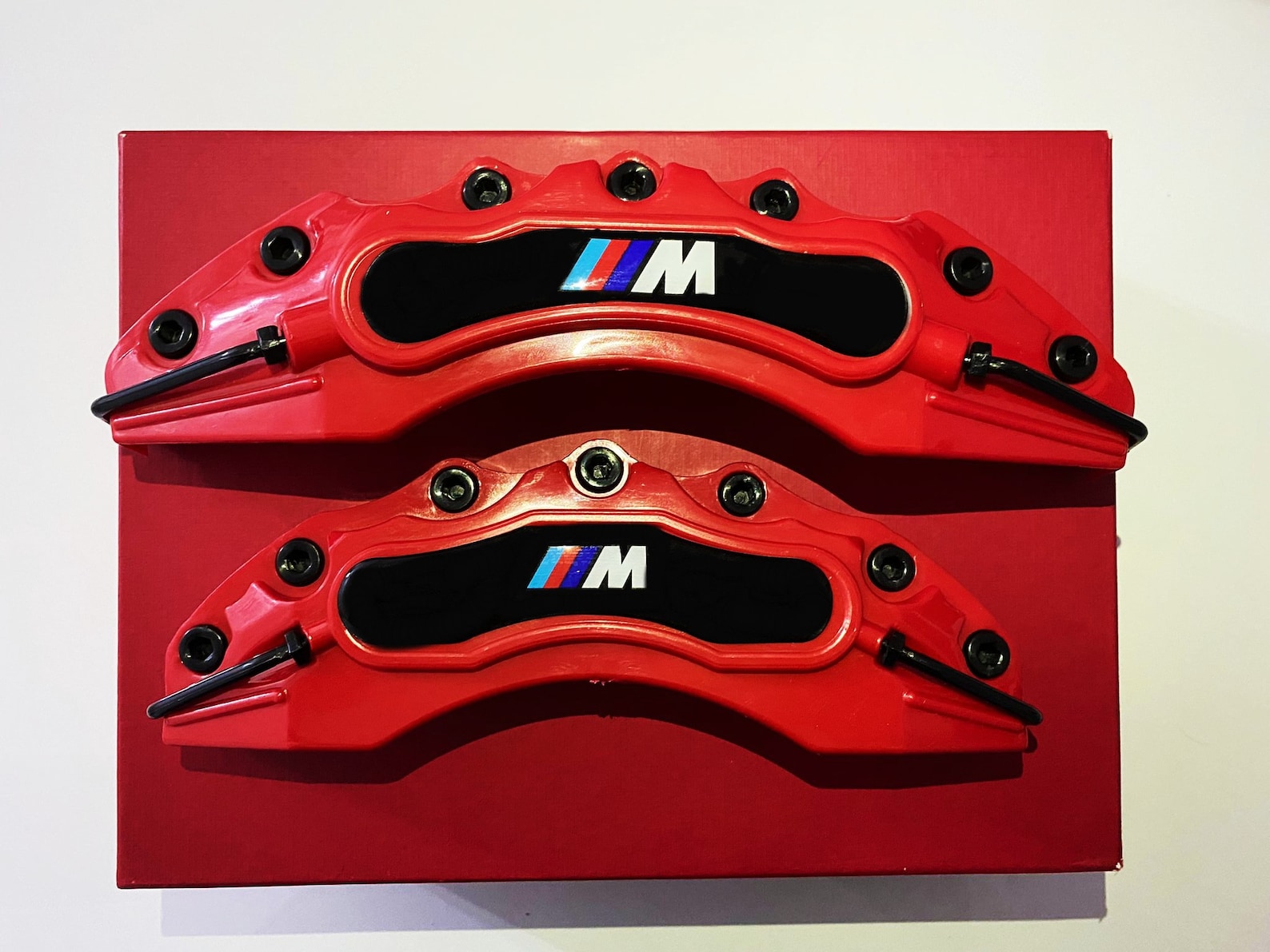 4Pcs Bmw M Brake Caliper Cover Red Car Accessories Gift Z4 E30 Etsy