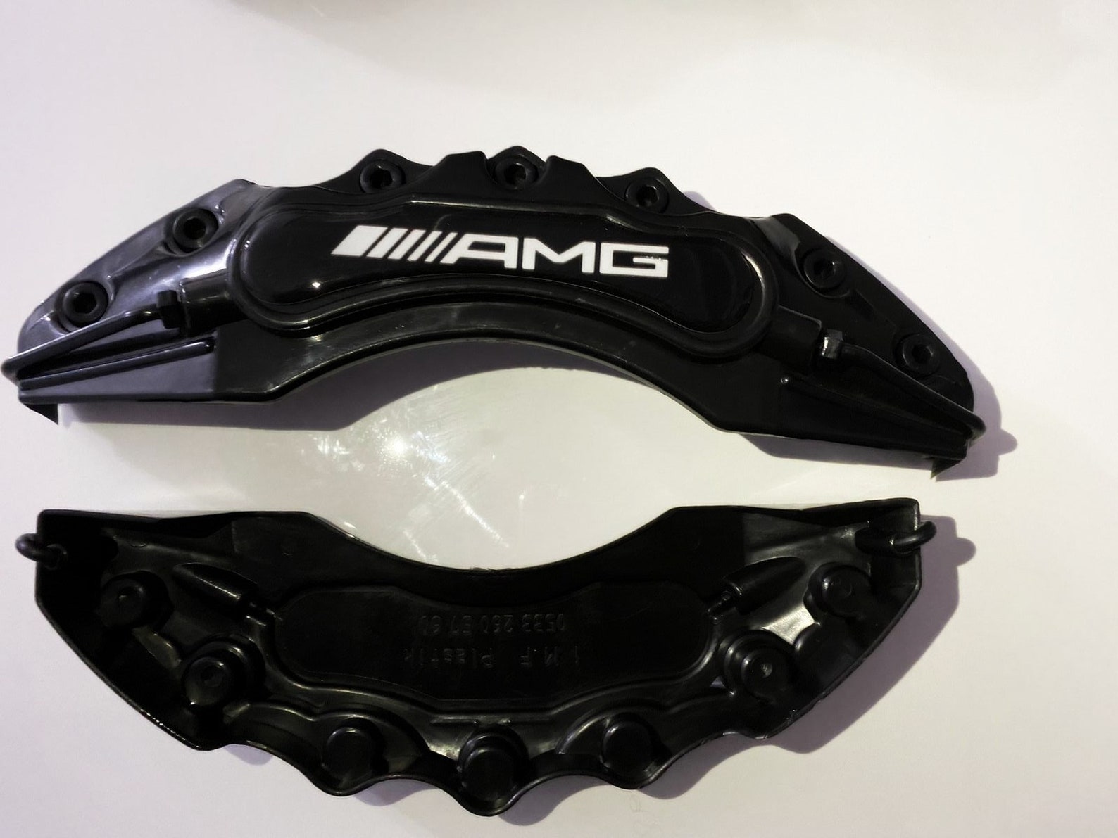 Mercedes Benz Amg Brake Caliper Cover Black 4Pcs Car Etsy