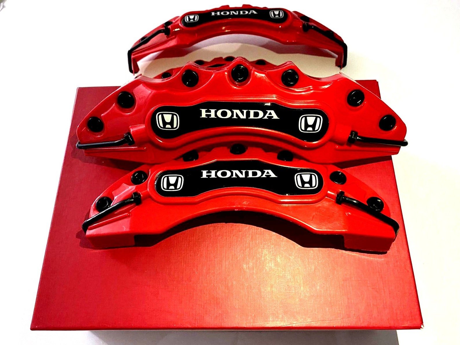 Honda Brake Caliper Cover Red 4Pcs Car Accessories Gift Civic Etsy