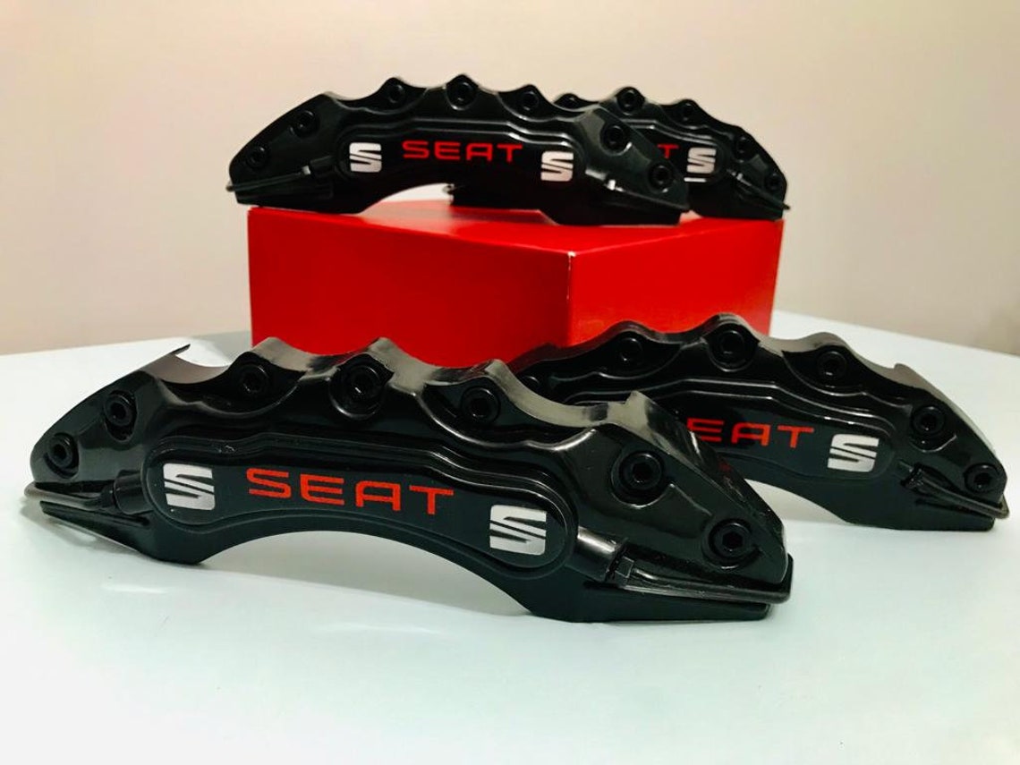 Seat Brake Caliper Covers Black 4 Pcs Car Accessories Etsy