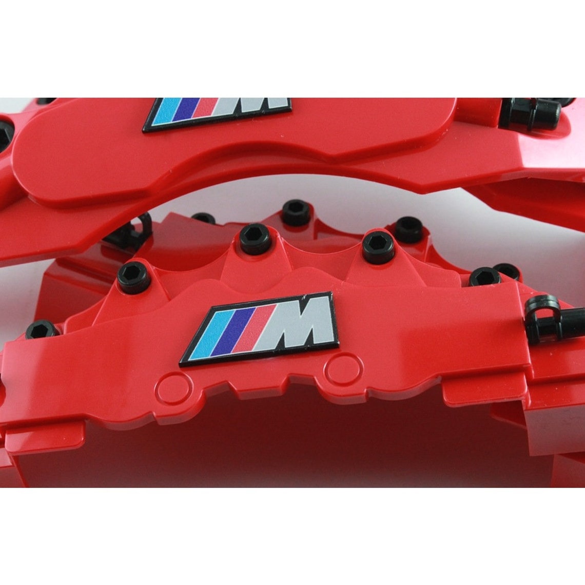 4 Pcs BMW M Power Brake Caliper Covers Red Car Accessories Etsy