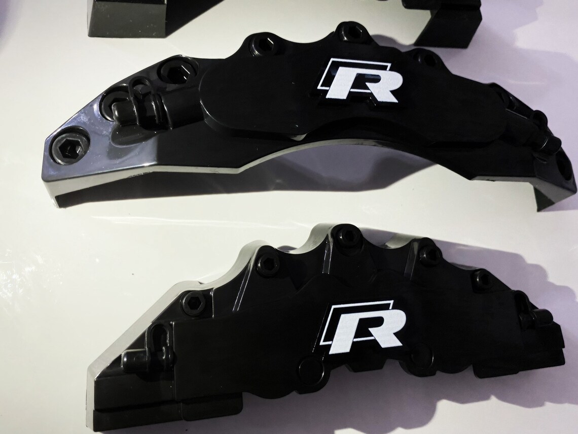 Volkswagen R Linie Black Brake Caliper Cover 4 Stk. Etsy