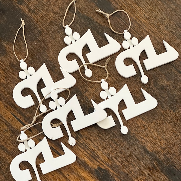 6 Ornaments - The Name of God in the Aramaic language ornament