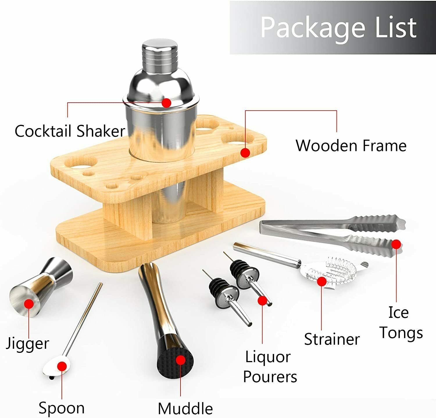 vinekraft cocktail making set