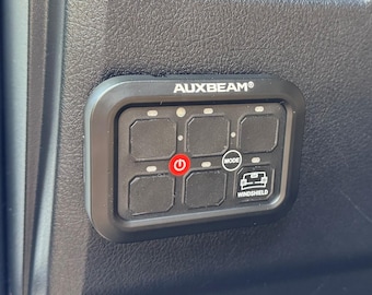 Toyota 4Runner Auxbeam RA60 Switch Panel Mount (6-Gang) | No-Drill Install | Fits 33×22mm Switch Slot