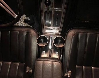 C3 Corvette Cup Holder | 1968–1982 Stingray Console-Mount | No-Drill Installation