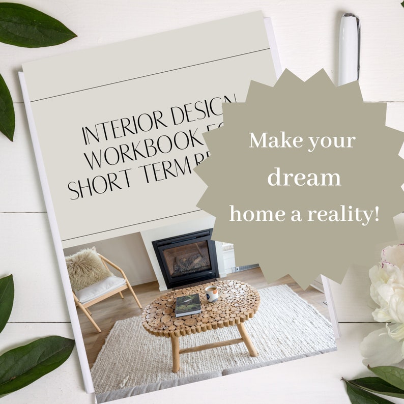 Printable Airbnb Design, Air BNB Decor, Rental Planner, Interior Design ...