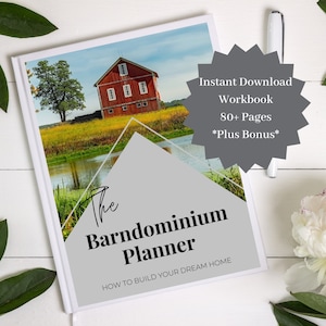 Printable Barndominium Home Renovation Planner, Home Building Checklist, Budget Binder, Home Project Planner, Home Decor Planner