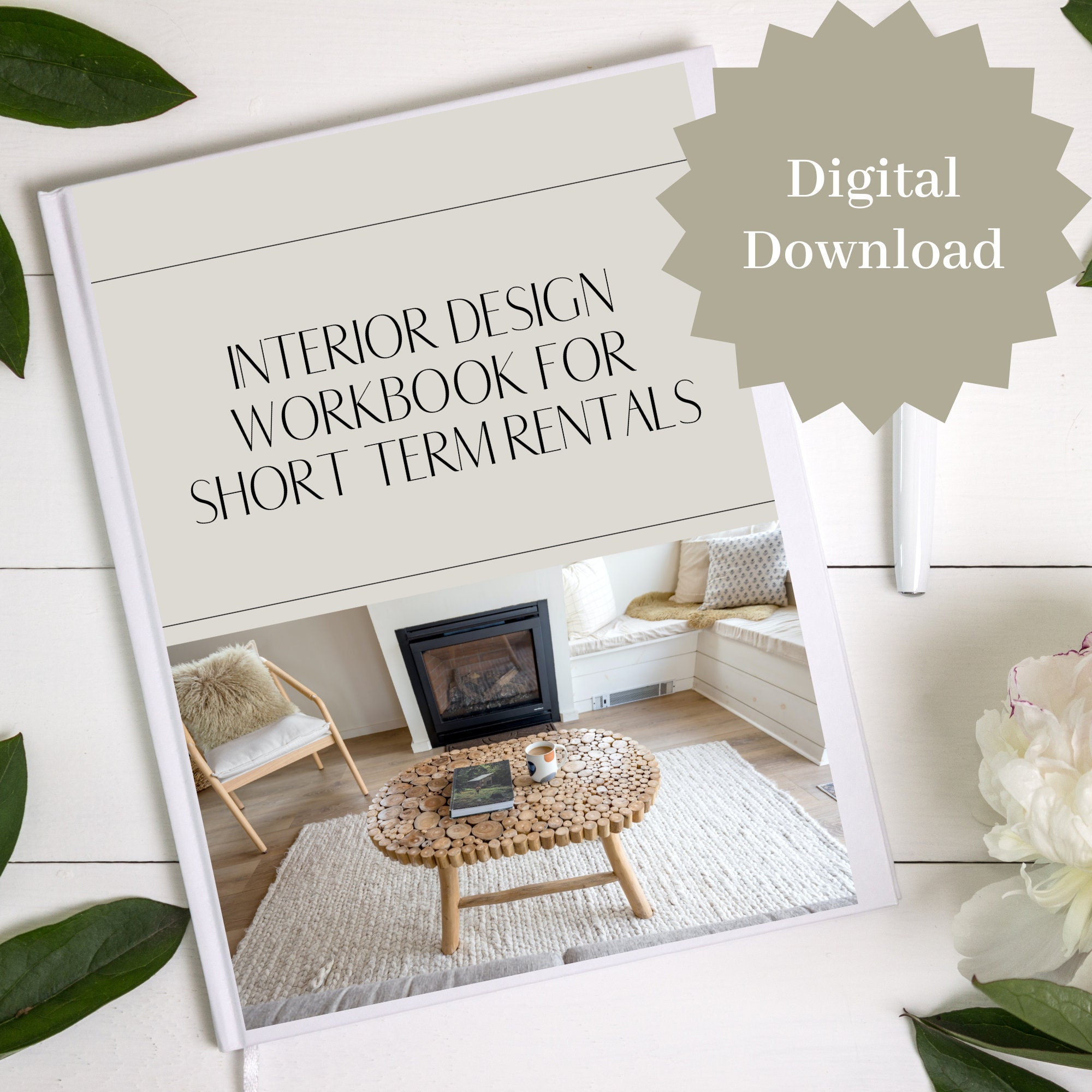 Printable Airbnb Design, Air BNB Decor, Rental Planner, Interior Design ...