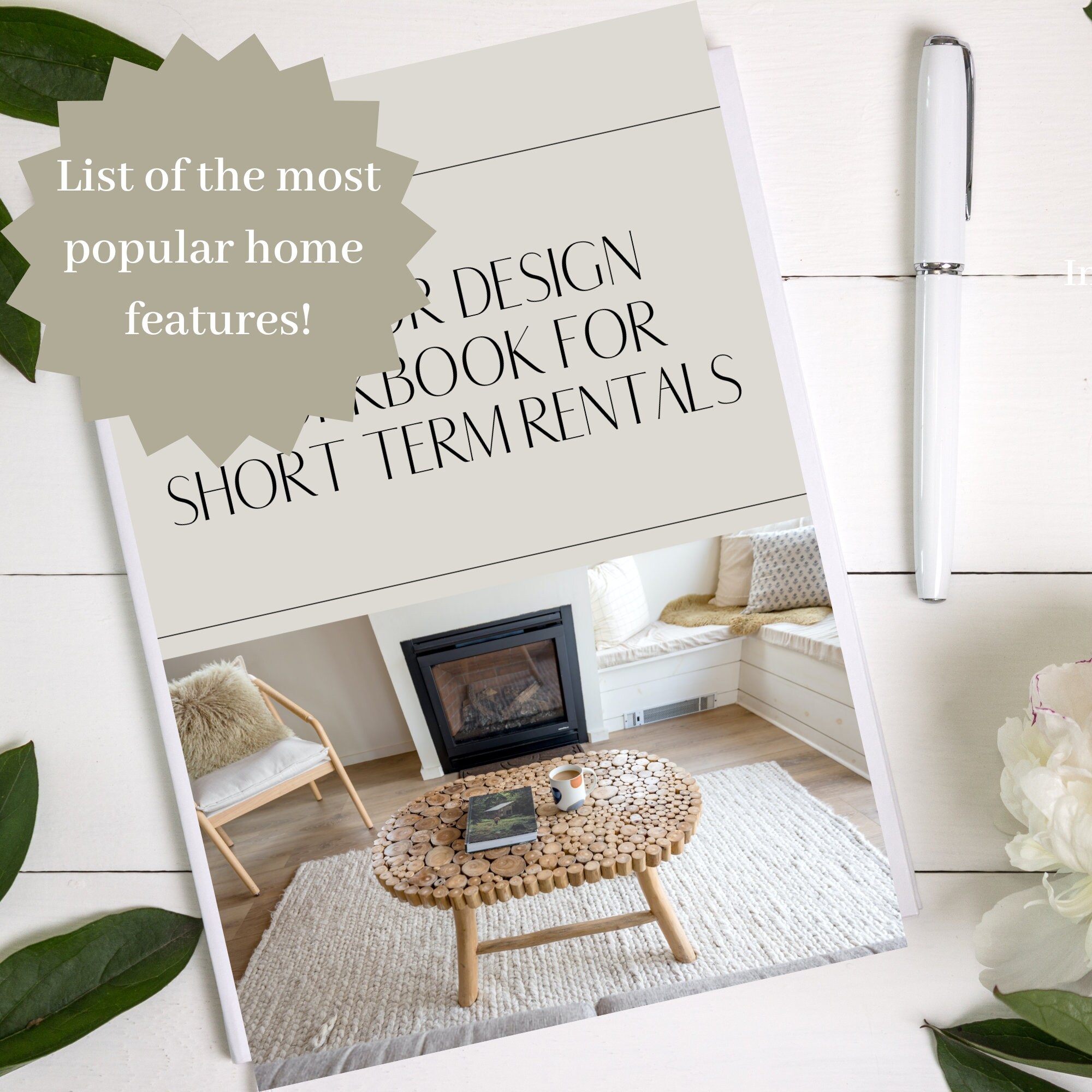 Printable Airbnb Design, Air BNB Decor, Rental Planner, Interior Design ...