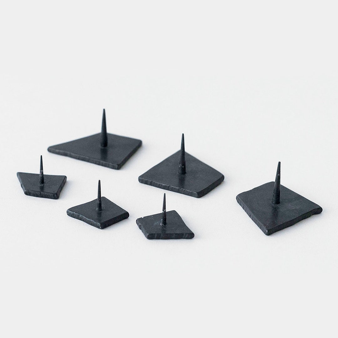 Japanese Iron Candle Holder, Unique Handmade of Cast Iron Candlestick