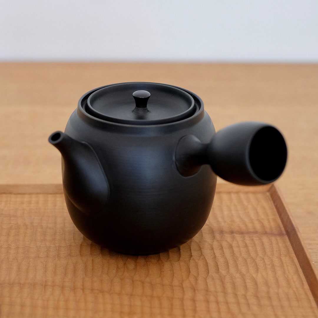 Japanese Yokode Kyusu, Susumuya Tall Teapot, Traditional Handcrafted