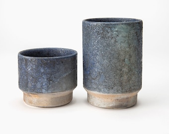 Japanse theekop, Asemi Co. Kasama-Yaki traditionele handgemaakte matcha-kop van natuurlijke klei, uniek cadeau - groene thee, koffie, espresso, sake