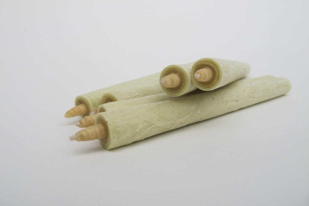 Japanese Sumac Wax Candles, Organic Sumac Wax Candles, Unique Handmade