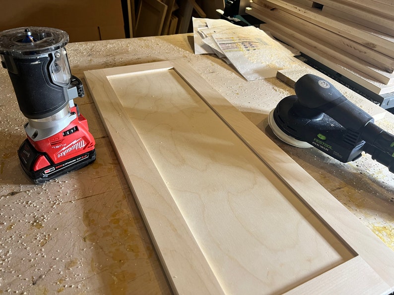 Shaker Door poplar Stiles / Rails Baltic Birch Etsy Canada