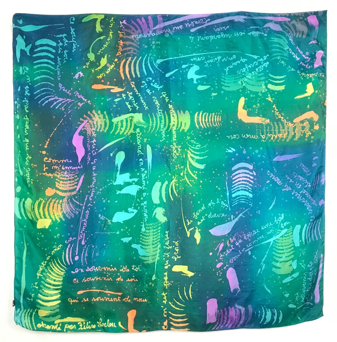 33x34 Classic Silk Scarf Silk Scarves Silk for Scarves Etsy