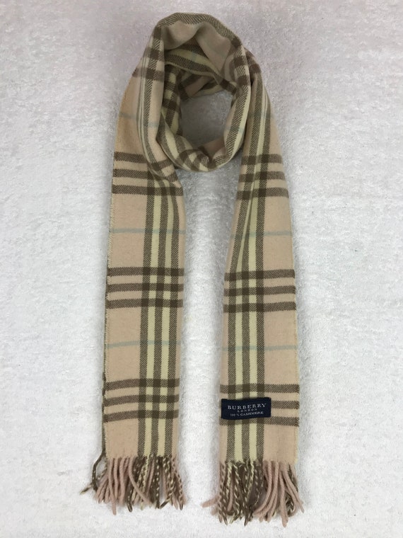 Buy Vintage Authentic Burberry Scarf Burberry Muffler Burberry - Etsy
