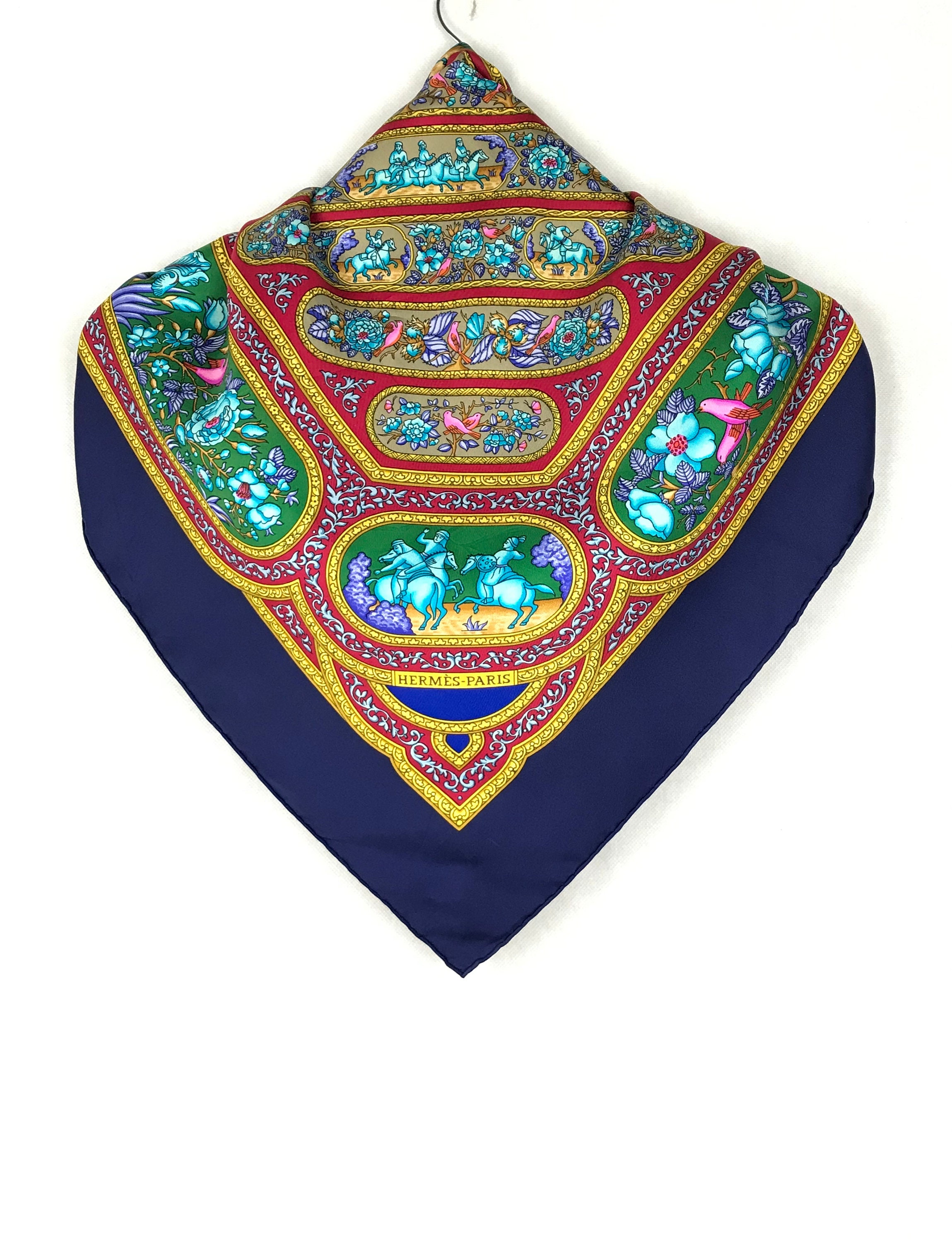Printed silk scarf 'Napoléon', Hermès
