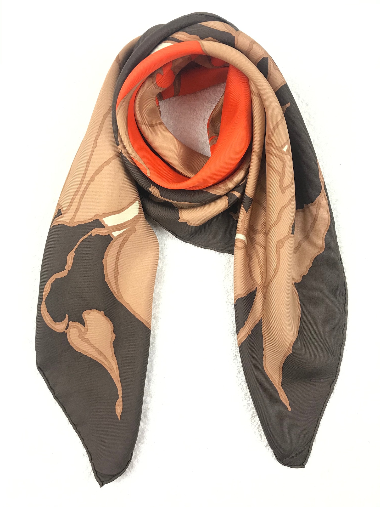 Vintage Christian Dior Silk Scarf Women Shawl Babushka Etsy