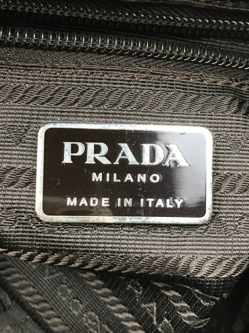 Authentic Vintage Prada Nylon Crossbody Shoulder Bag Handbag Etsy