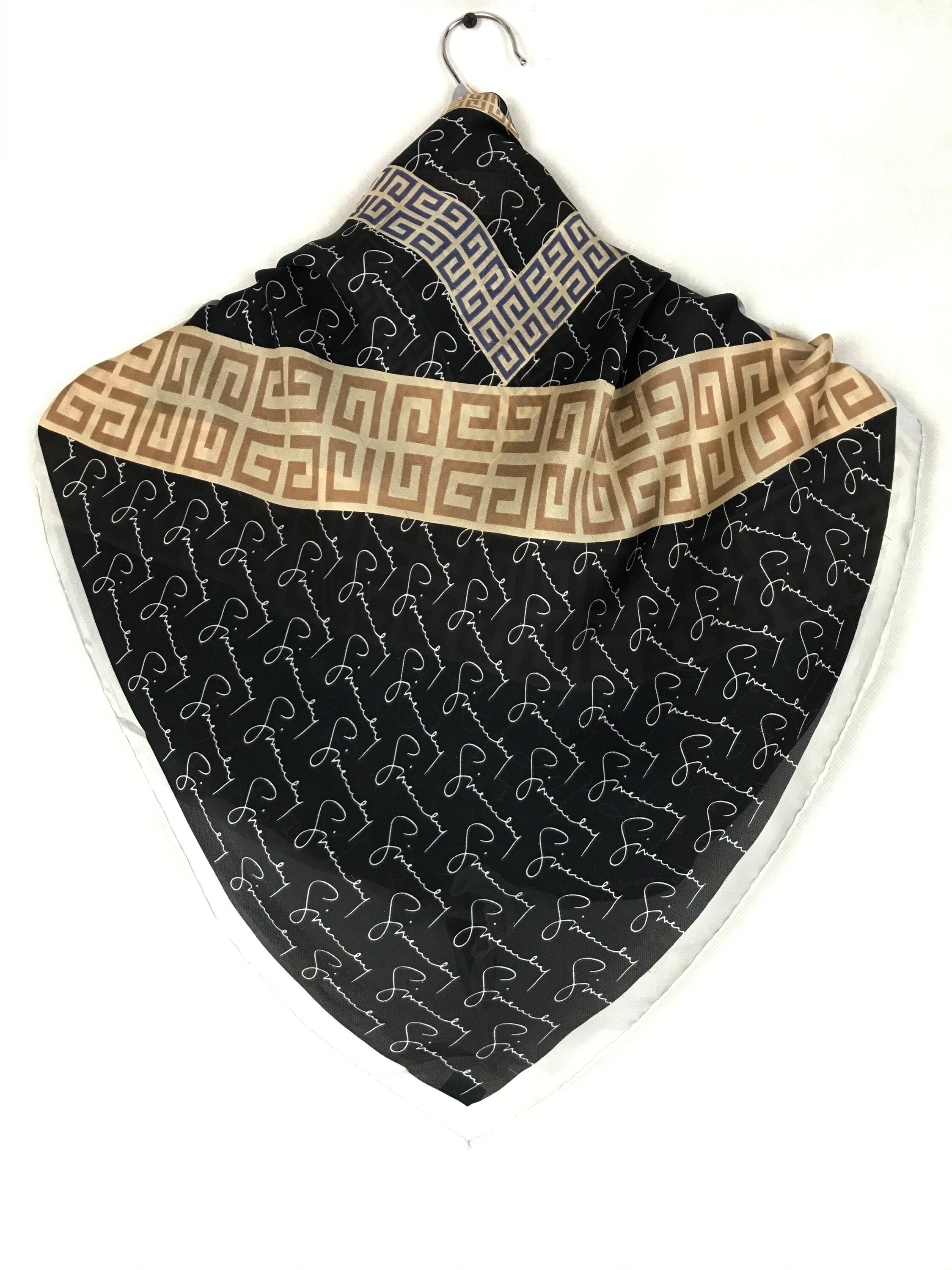 Vintage Givenchy Silk Twill Scarf Women Accessories Babushka Etsy UK