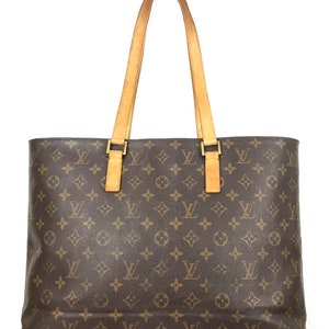 Authentic Louis Vuitton Classic Monogram Luco Tote Bag