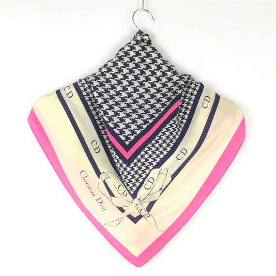 monogram dior scarf