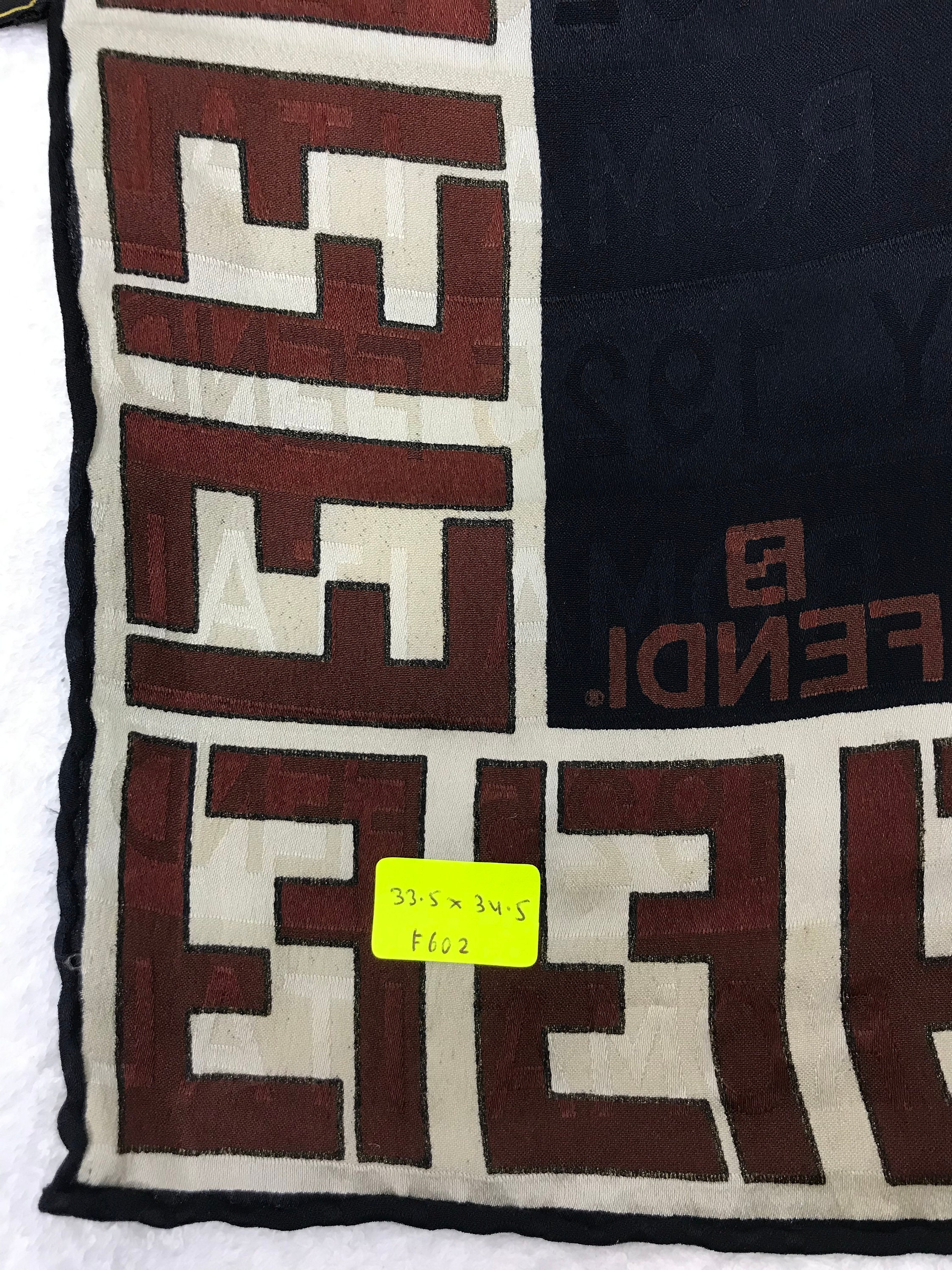 fendi silk shawl