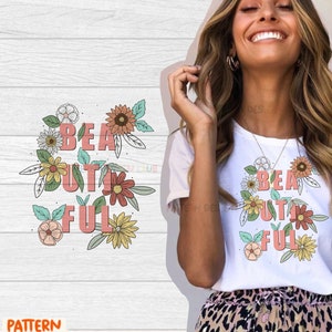 Blumen Sublimation PNG, Blumen Png, Florals Png, Botanik Sublimation, Osterhase, Tshirt PNG Transfer