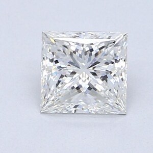 GIA Certified 0.80 Ct Princess Cut Diamond – H Color, VS1 Clarity, Excellent Polish – Loose Natural Diamond for Engagement Ring