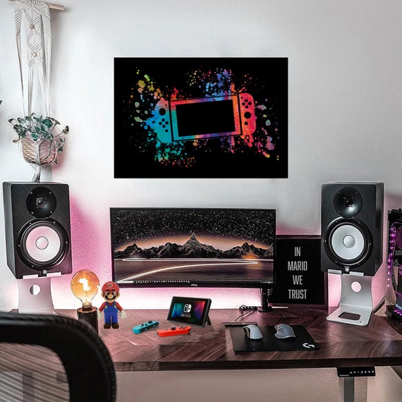 Nintendo Switch room Amazon.com: TNP Switch Organizer Station Game Storage Tower