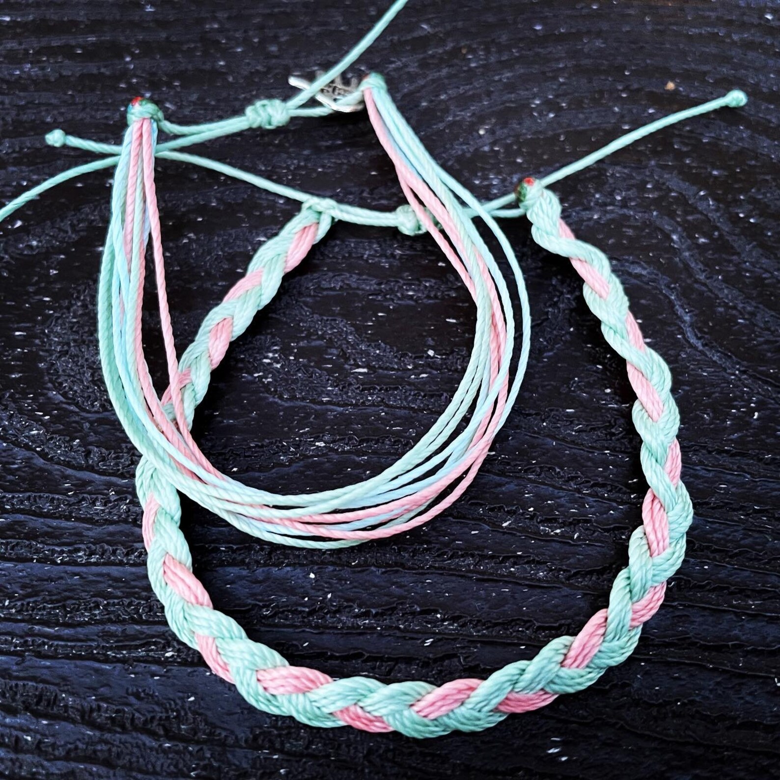 Wax String and Braided Bracelets Etsy UK
