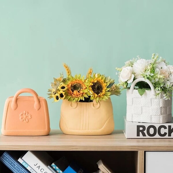 Purse Vase Etsy