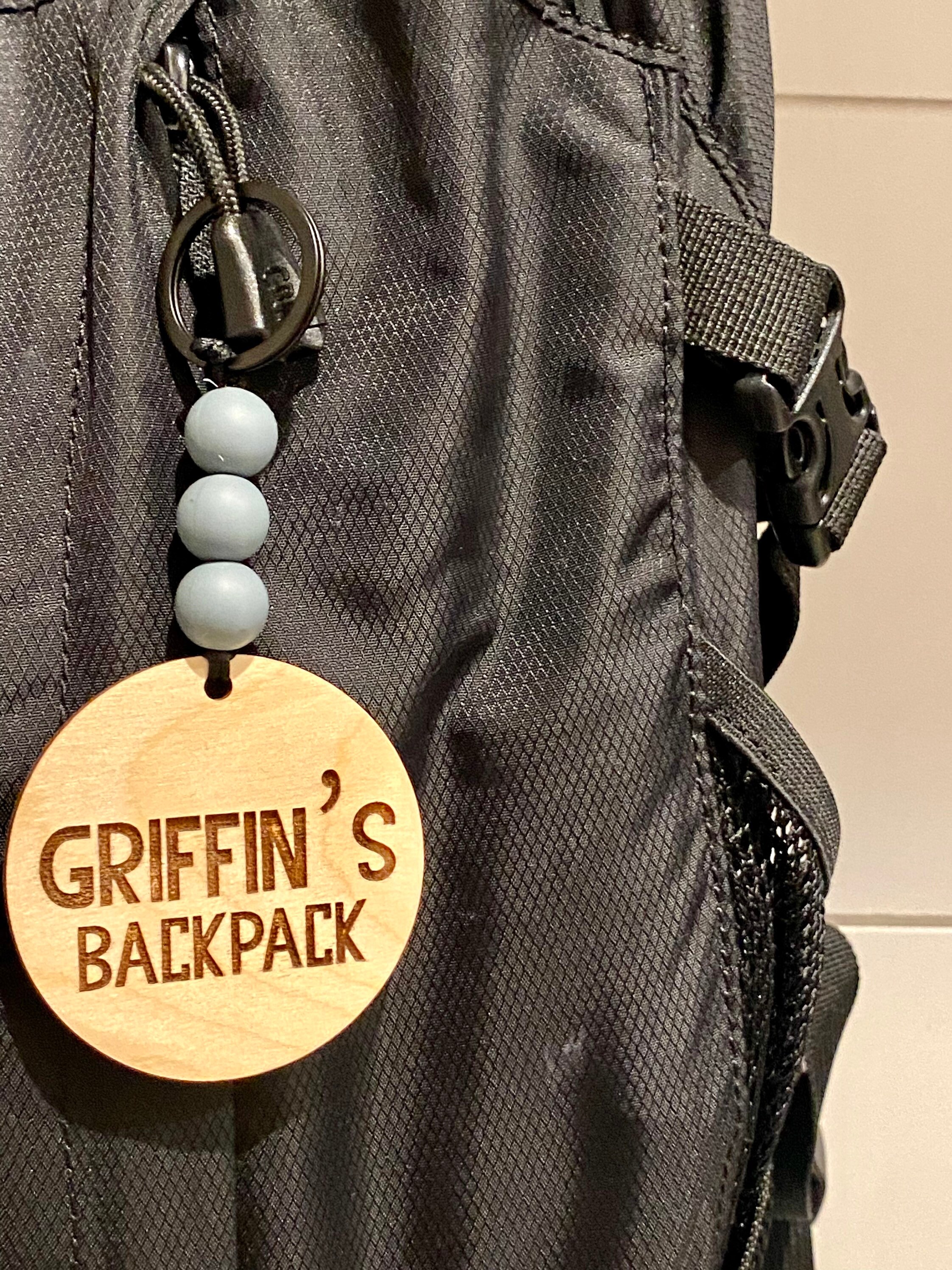 Kids backpack keychain Personalized bag tag Back to school Etsy