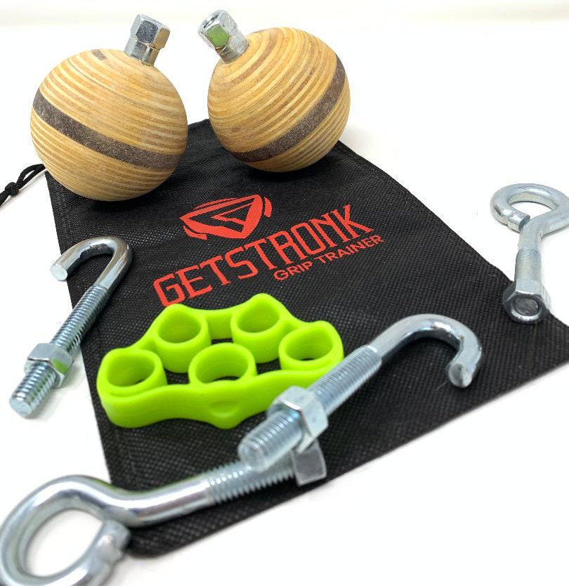 Wooden Rock Climbing Hold Grip Training Workout Ball Set Etsy