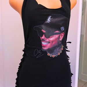 Chris Brown T Shirt Dress