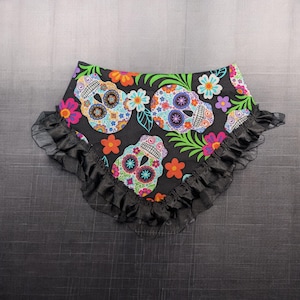Sugar Skull | Halloween Bandana | Dia de los Muertos Pet Bandana