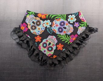 Suikerschedel | Halloween-bandana | Dia de los Muertos-hondenbandana