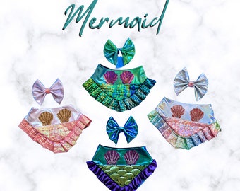 Zeemeermincollectie | Zeemeerminbandana | Huisdierbandana