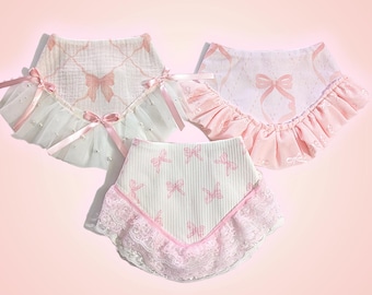 Blushing Bow-collectie| Valentijnsdag| Bandana's voor huisdieren