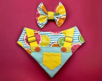 Lemonade | Pet Bandana | Overalls Bandana