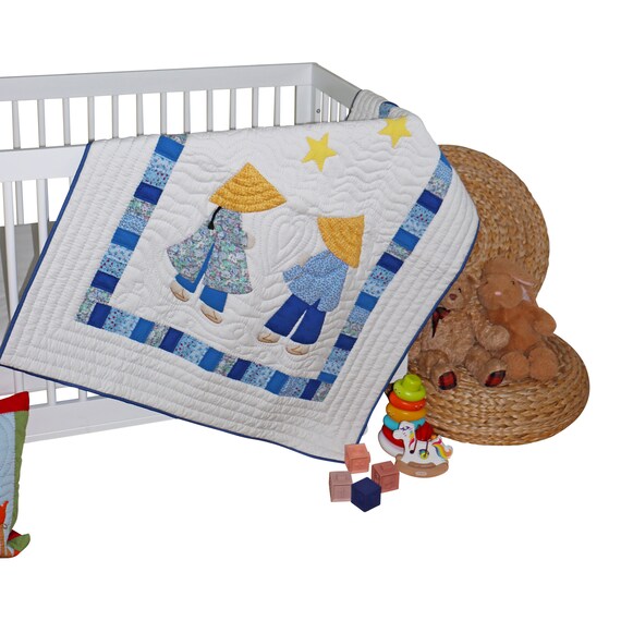 Handmade Quilt Vietnamese Children Baby Activity Mat Montessori Baby Mat Floor Activity Mat Toddler Big Kid Blanket