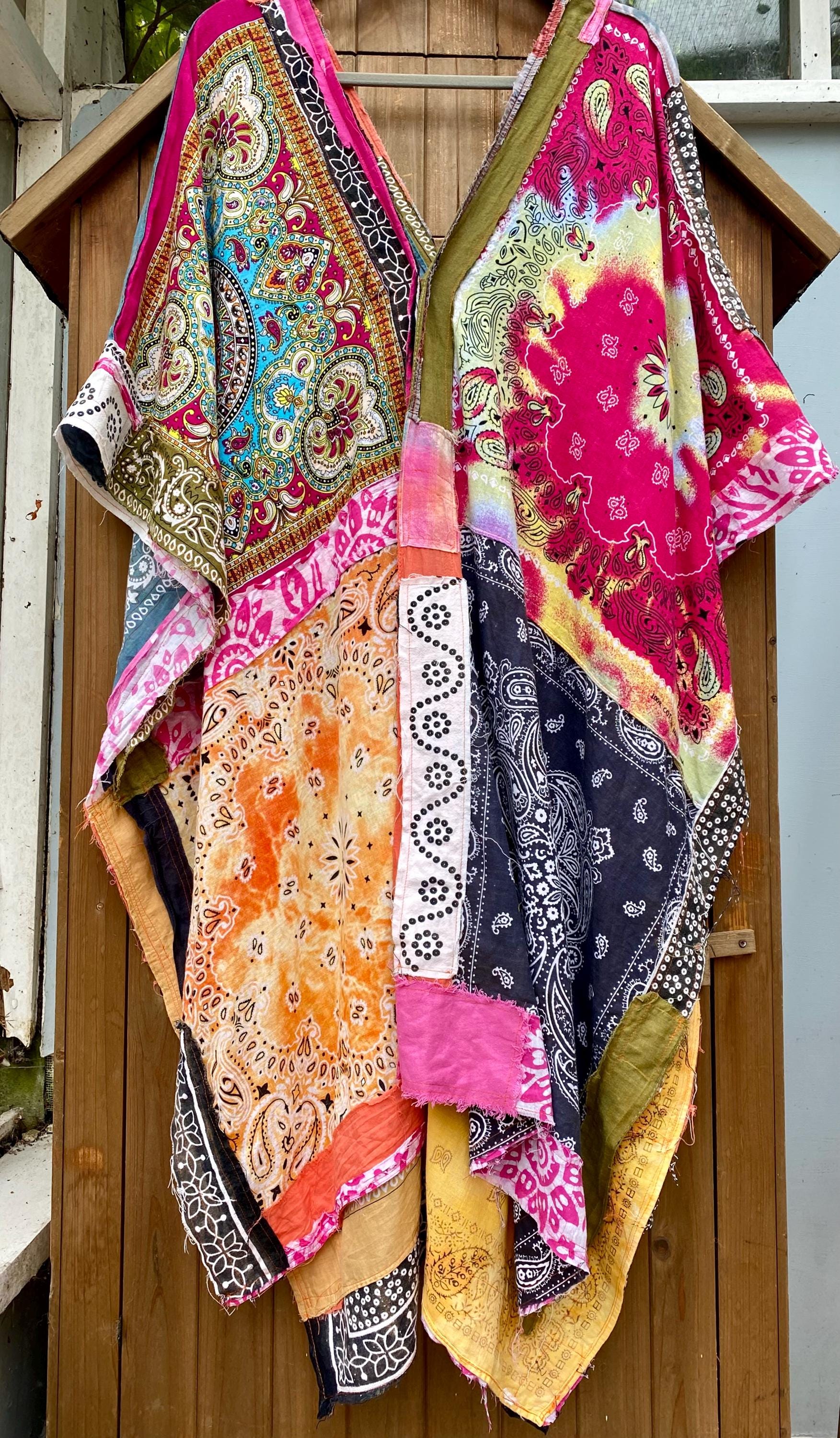 ★boohoo★着物風!! タイダイ ベルト付き ミニ ビーチ カフタン S738cc5f1c49c46c8b6f8469a488e4