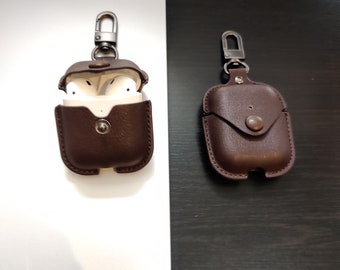 Personalized Leather Airpod Case: Engraved Protective Cover