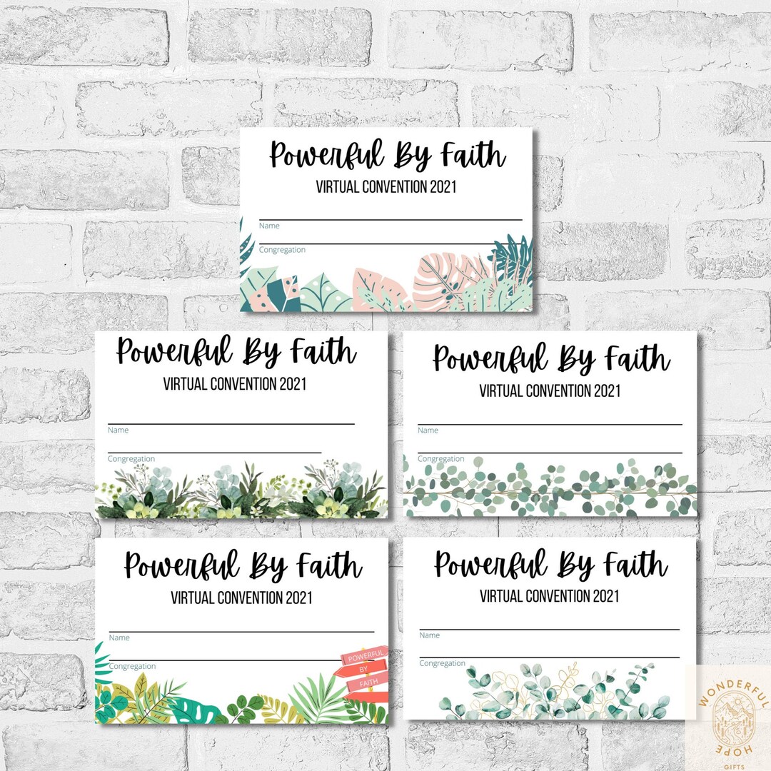 Jw Jw Gifts JW Printables Jw Letter Writing Convention - Etsy