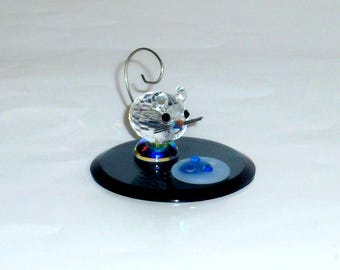 Austrian Crystal Mouse with Cheese
