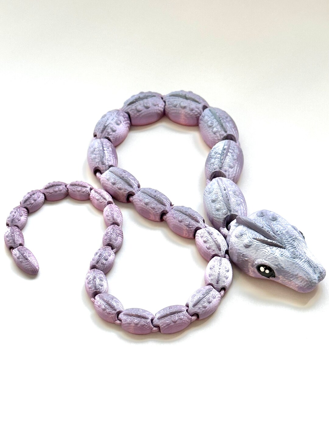 Snake Movable Figure Sensory Fidget Bendable Snake Toy Fun - Etsy