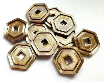 Roblox Robux Coins: Metallic Gold & Silver Party Favors (20)