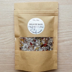 Personalized bath salts